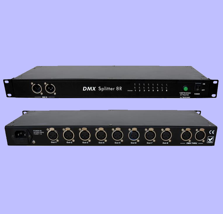 8路光電隔離DMX分配器（SDA8)