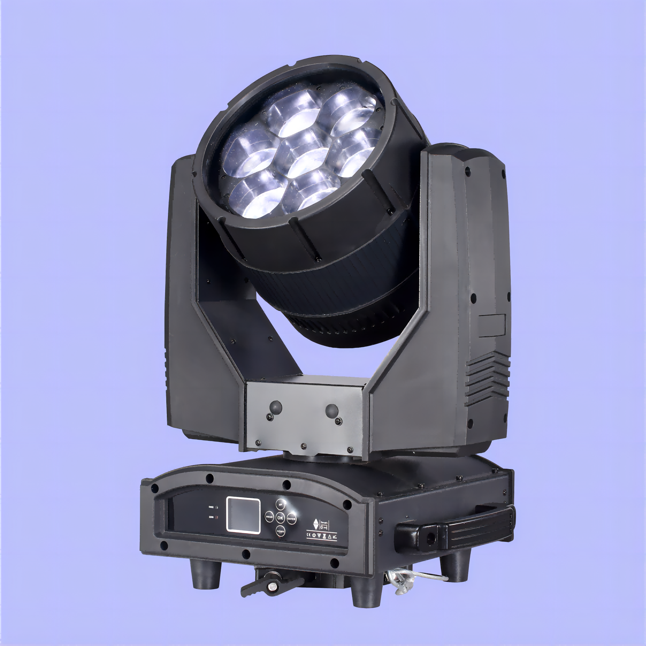 7顆60W LED防水染色搖頭燈                （SWD-760）